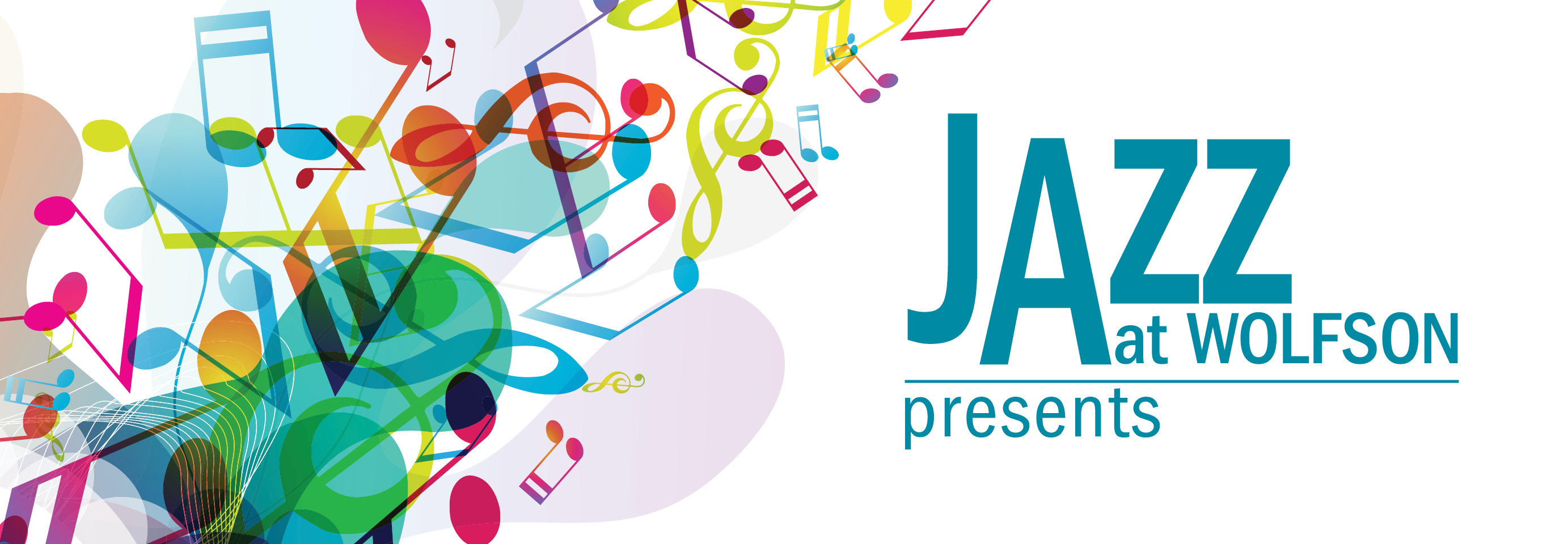 Jazz at Wolfson Presents banner